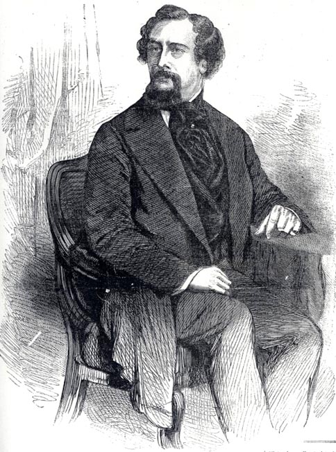 Harper's portrait of Dickens