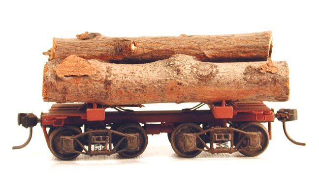 short logging car