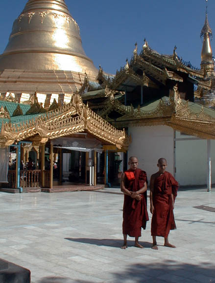 The central stupa