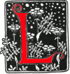 Decorated initial L