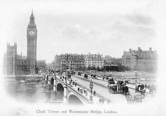 Clock Tower and Westminster Bridge