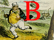 decorative initial'B'