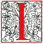 Decorated initial  border=