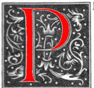 Illuminated initial A