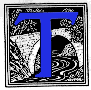 decorative initial 'T'