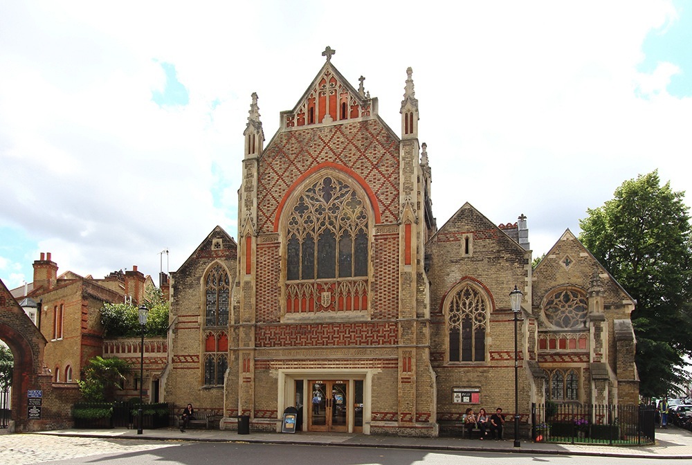 St Saviour's Church, Walton Place, Knightsbridge, designed