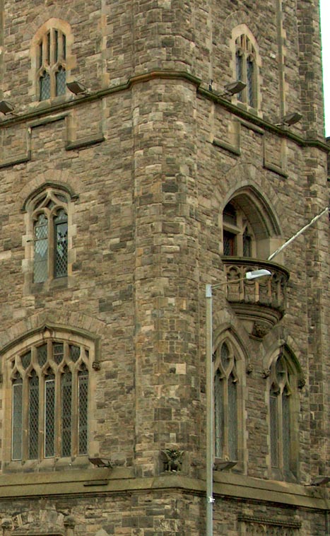 Tower and Balcony, Spires Shopping Mall (deconsecrated church)