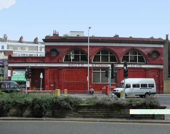 South Kensington Station for the Underground