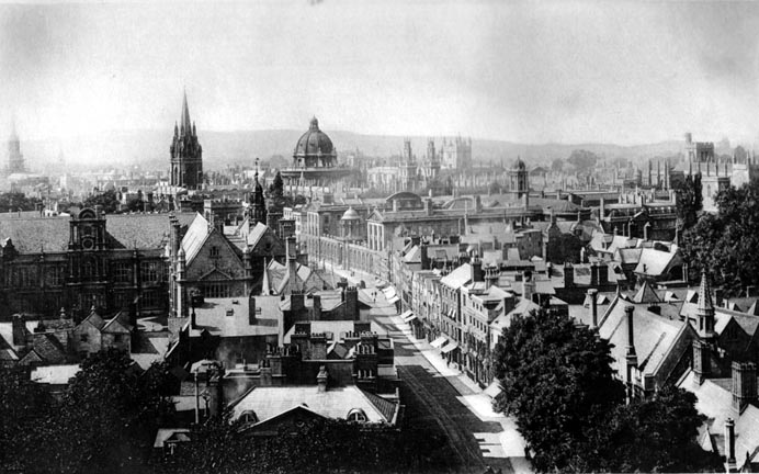 Oxford from Magdalen Tower