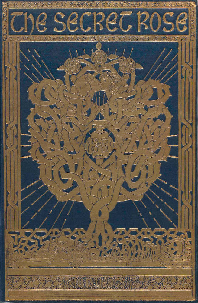 Binding by Althea Gyles for W. B. Yeats’s ‘The Secret Rose’
