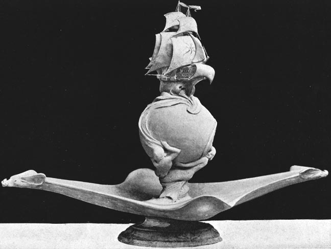 Sketch Model for a  Yachting Trophy