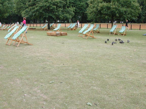 Rental Chairs by the Lido