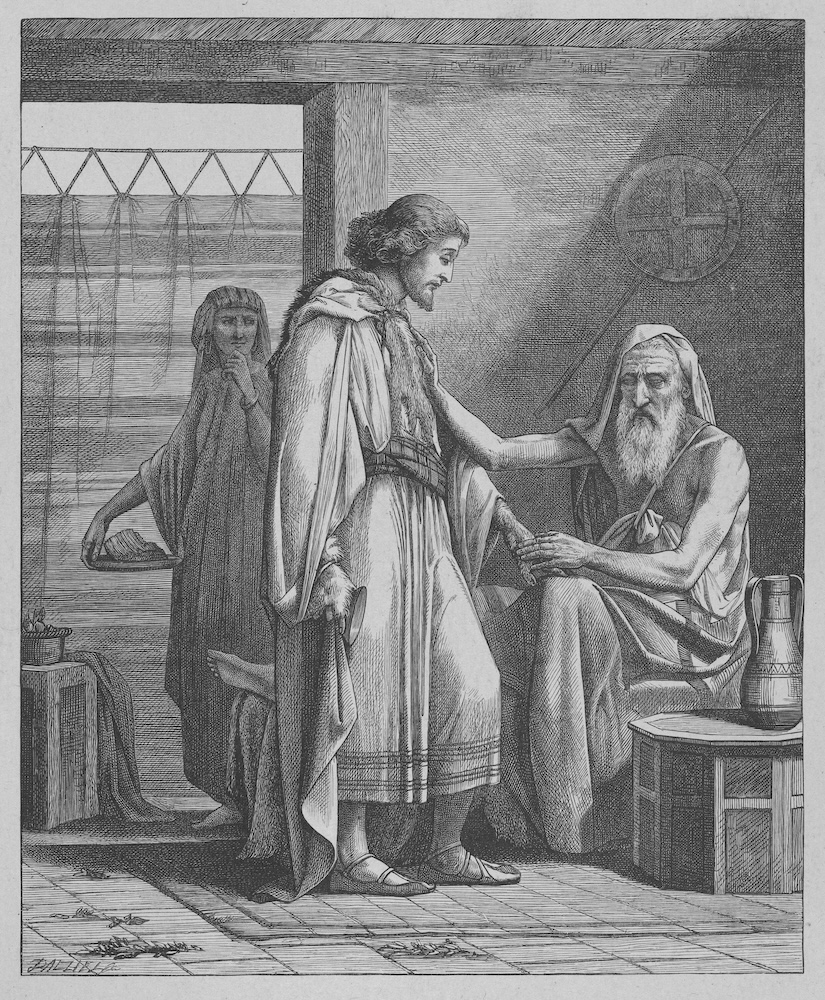 Isaac Blessing Jacob