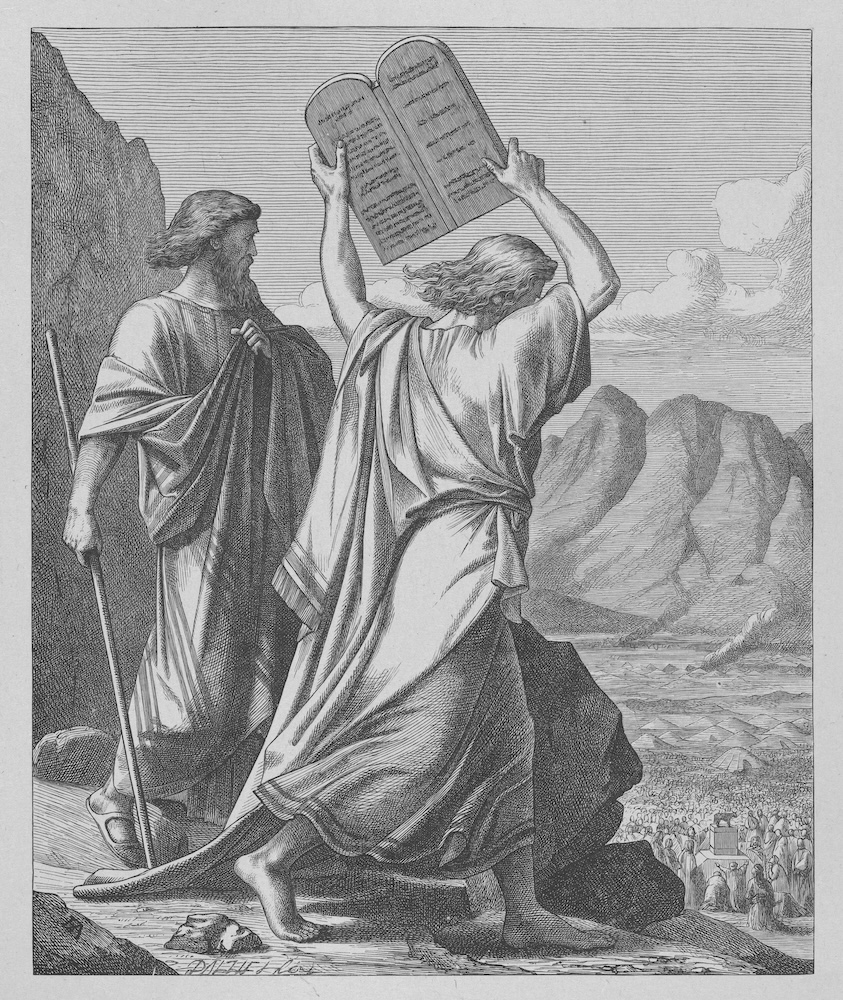 Moses Destroys the Tables