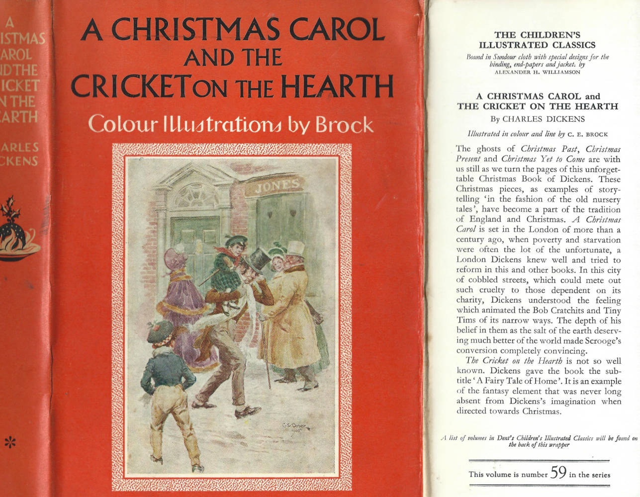 a christmas carol and the cricket on the hearth