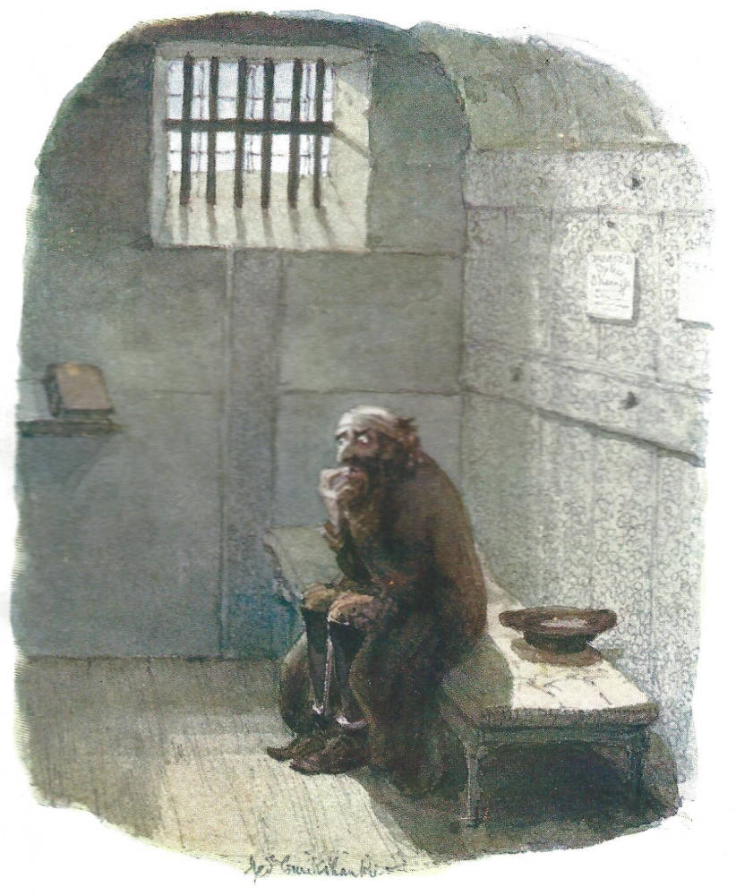 Fagin in the Condemned Cell. 