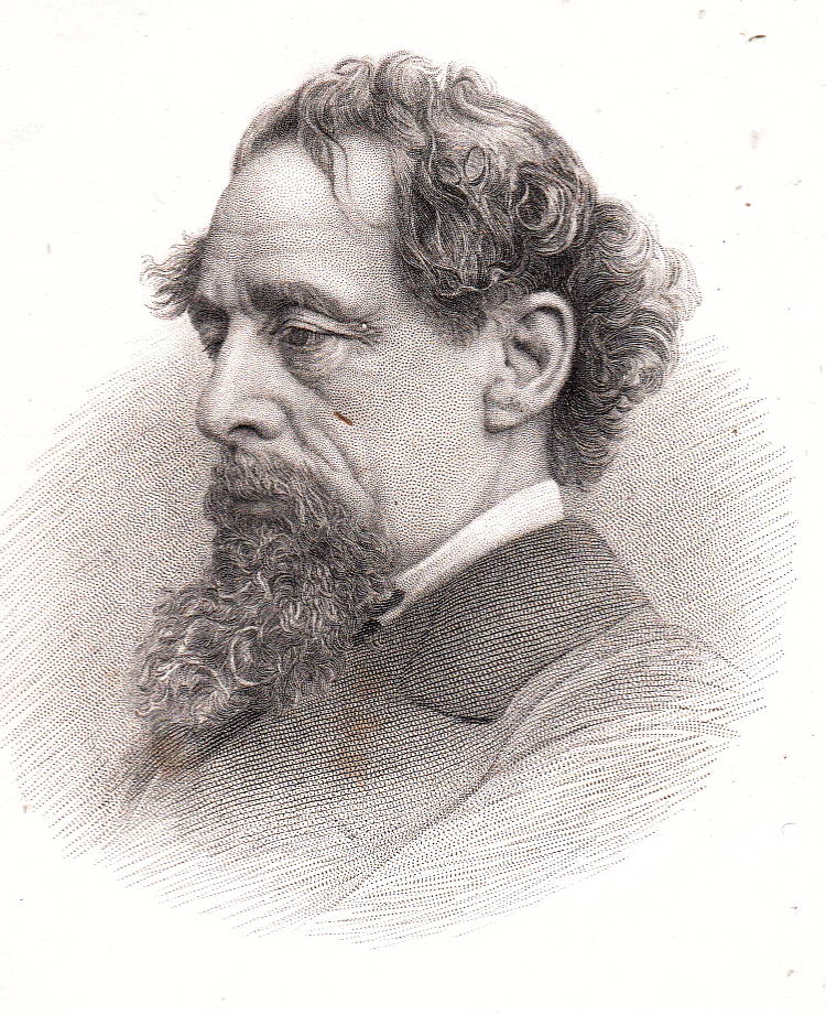 Charles Dickens Colouring Page 2