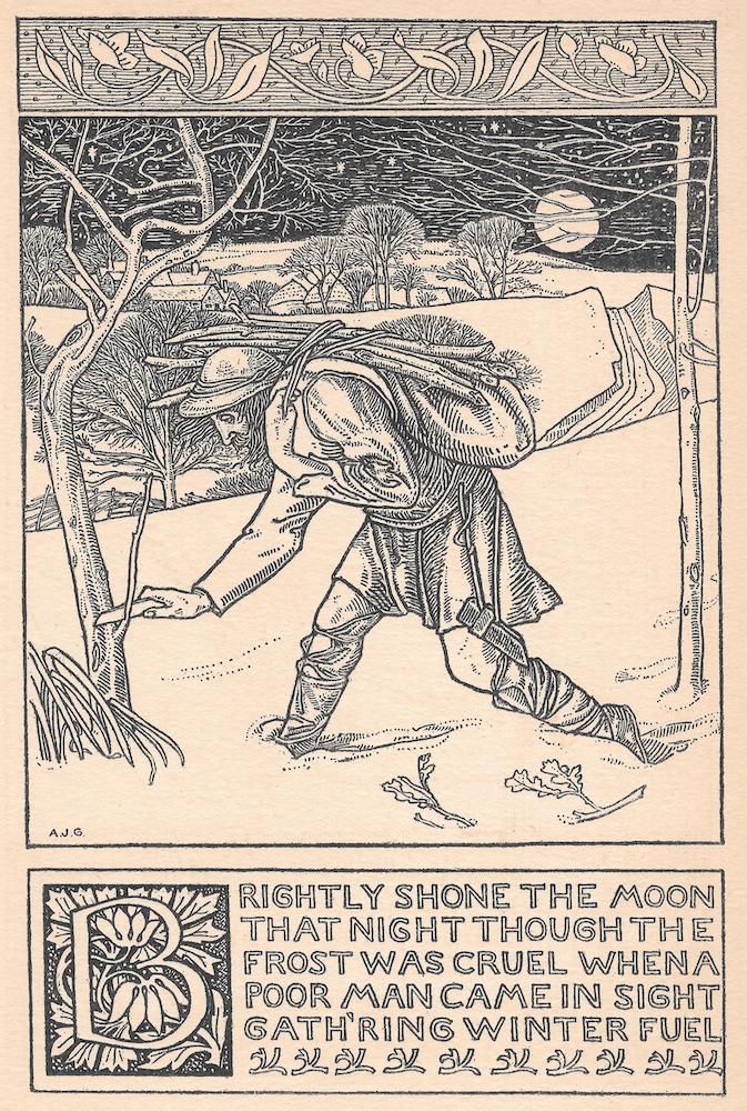 ‘Rightly shone the moon that night’, by Arthur Gaskin