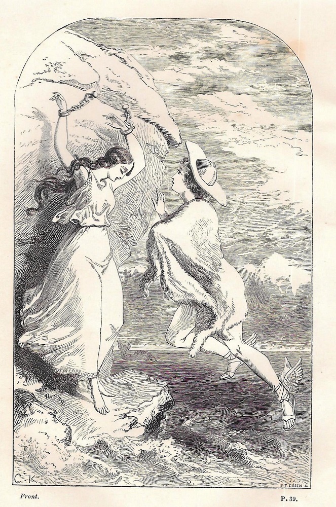 Perseus rescuing Andromeda