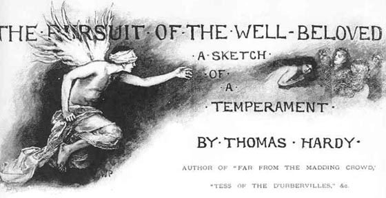 Bannerhead for Hardy's The Pursuit of The Well-Beloved