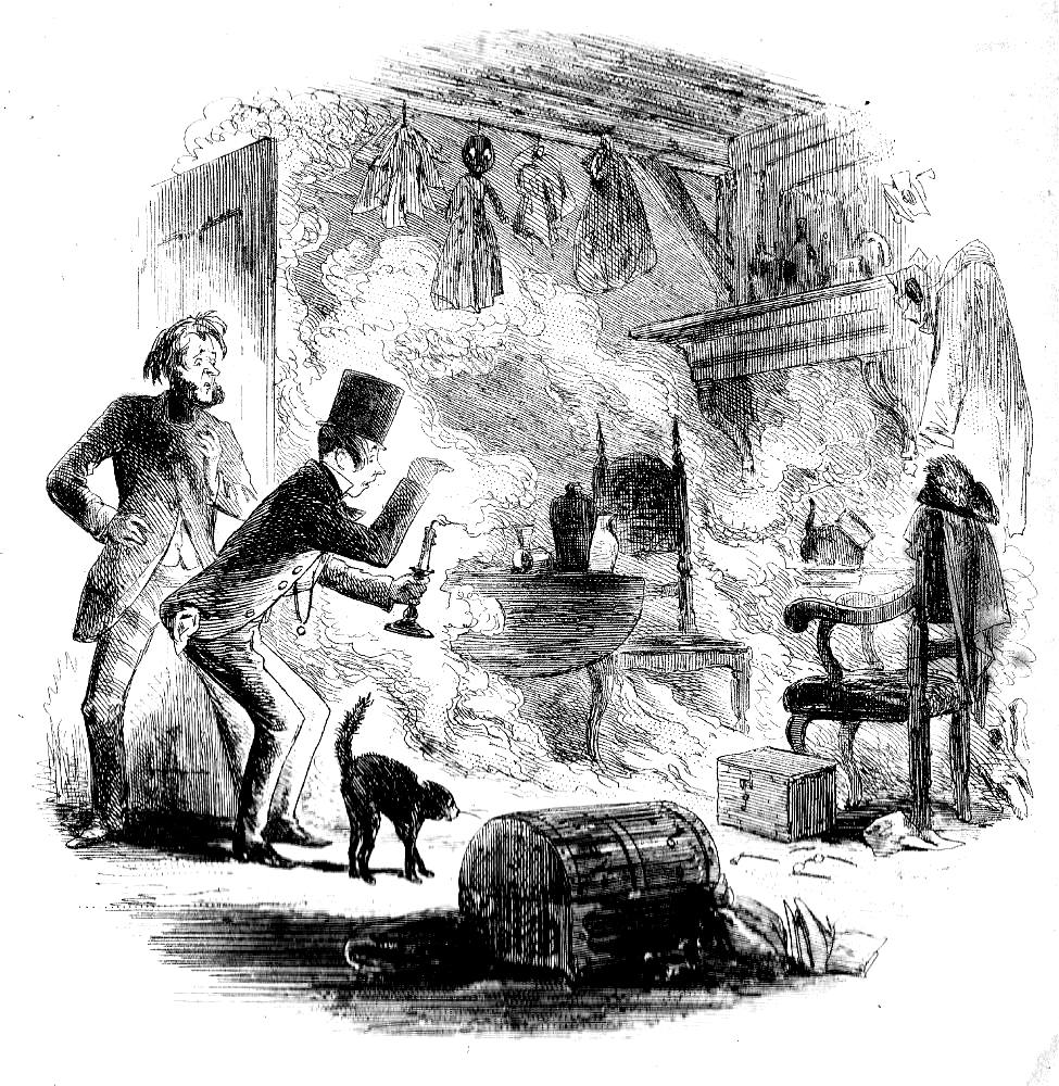 Illustration by Hablot Browne for Bleak House Number 10