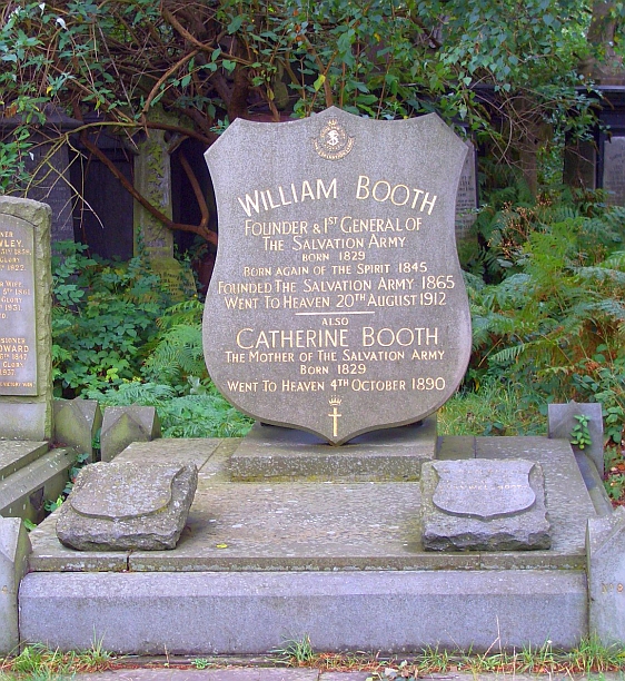 Grave of William and Catherine Booth, Abney Park Cemetery