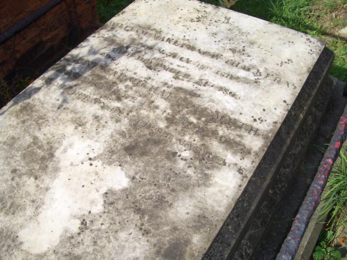 The The Grave of William Makepeace Thackeray, Kensal Green Cemetery, London