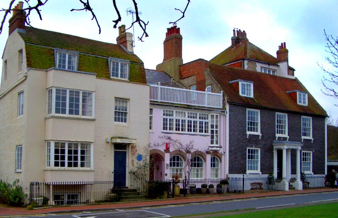 Zegenen Miles bak Kipling in Rottingdean, Sussex (1897-1902)