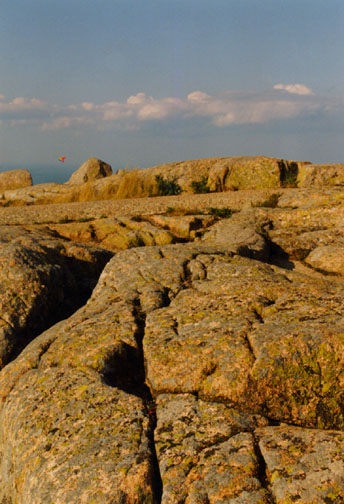 Kite above Rocks