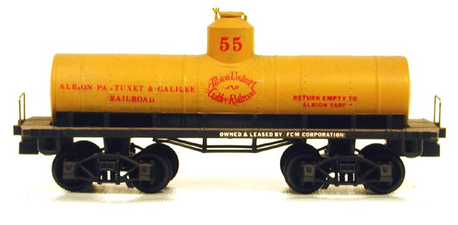 Worktrain tank car