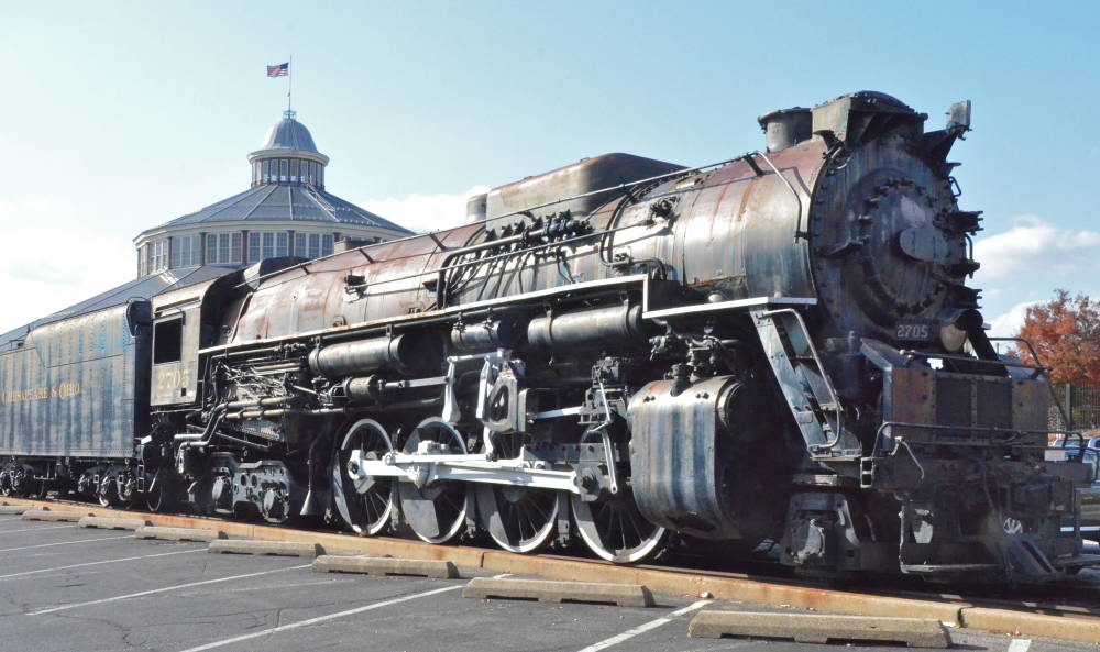 Chesapeake Ohio 4 8 4 Baltimore Ohio Railroad Museum Baltimore   20 