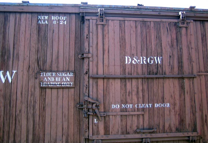 Rio Grande Southern no. 3670 Boxcar