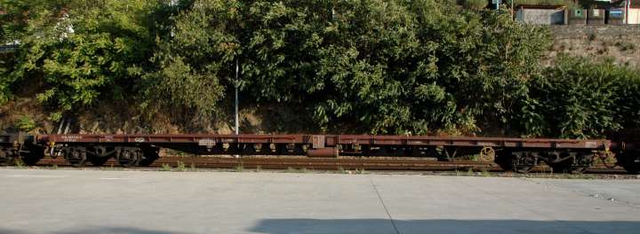 Modern flatcar,  Pocinho, Portugal