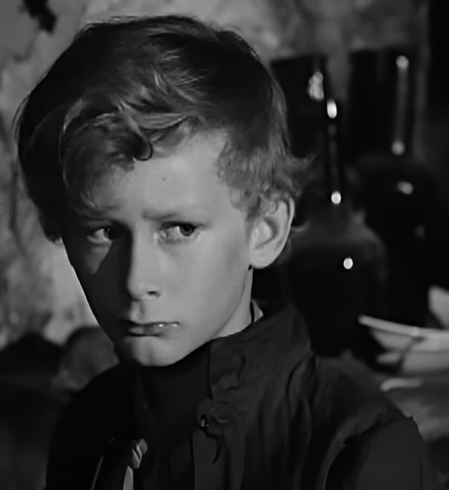John Howard Davies in the scene