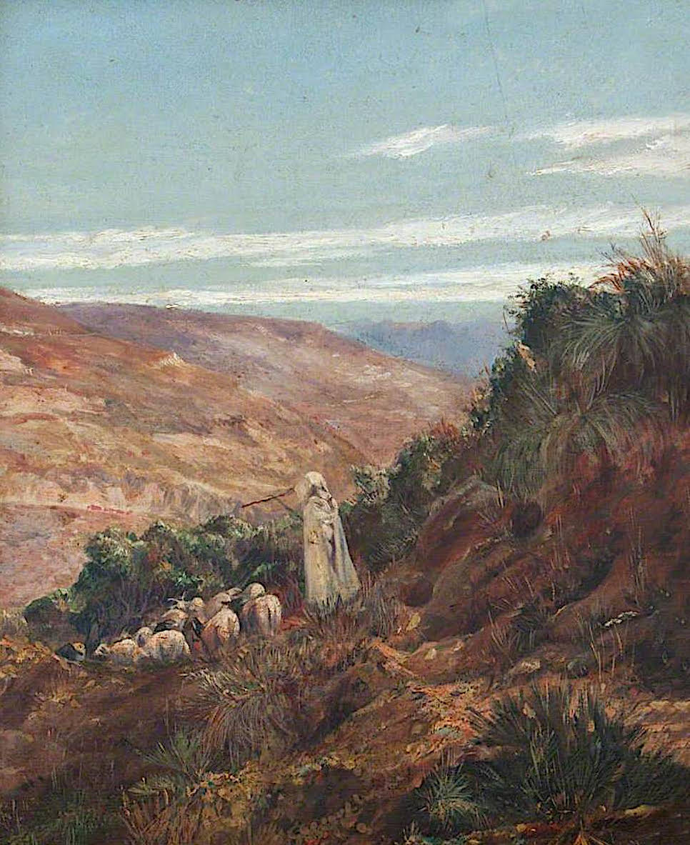 Shepherd and Sheep