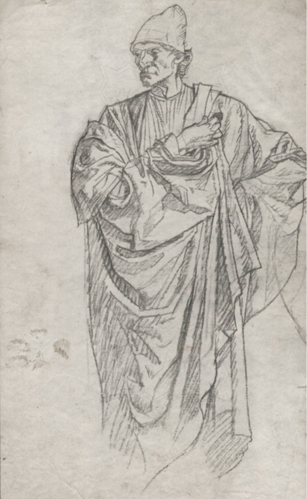 “A Trader (study for Selfridge’s)” by Sir Frank Brangwyn RA RWS PRBA ...