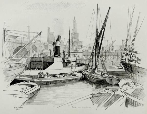 Docks near Limehouse