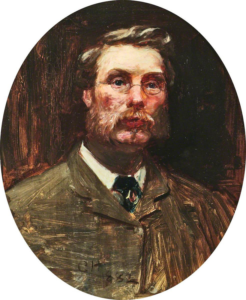 Self-Portrait, by Colin Hunter (1841-1904)