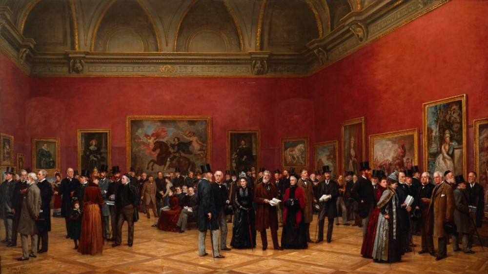 Private View of the Old Masters Exhibition, Royal Academy, 1888