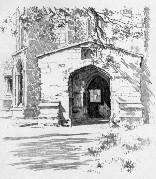 Dorchester Abbey — South Door by R. Sharpley