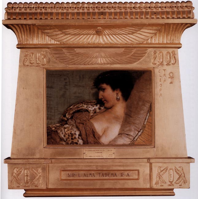 Alma-Tadema's portrayal of Cleopatra