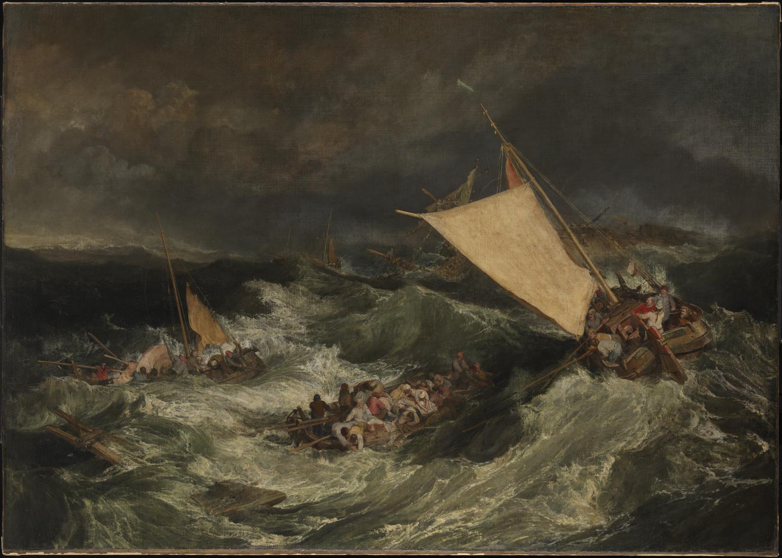 The Shipwreck By Joseph Mallord William Turner