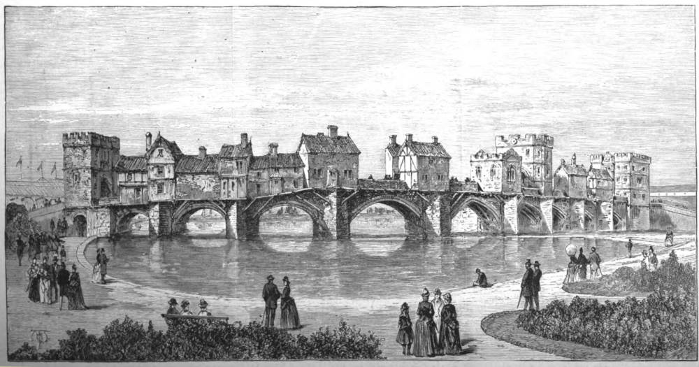 the Old Tyne Bridge