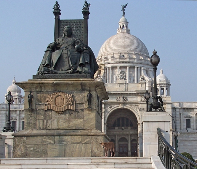 Frampton's Jubilee Monument for Queen Victoria, Calcutta