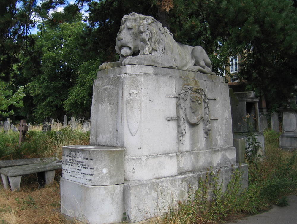 John Jackson (1897-1845), Brompton Cemetery