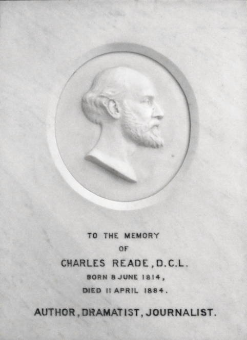 Memorial to Charles Reade