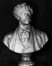 R. Glasby's bust of Boehm