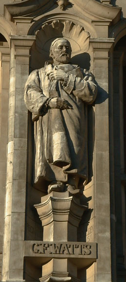 Statue of Watts on V&A