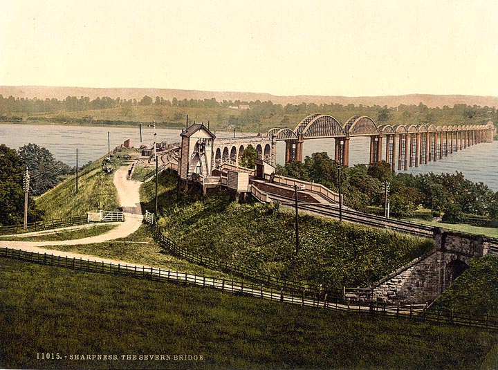 The Severn Bridge, Sharpness, England