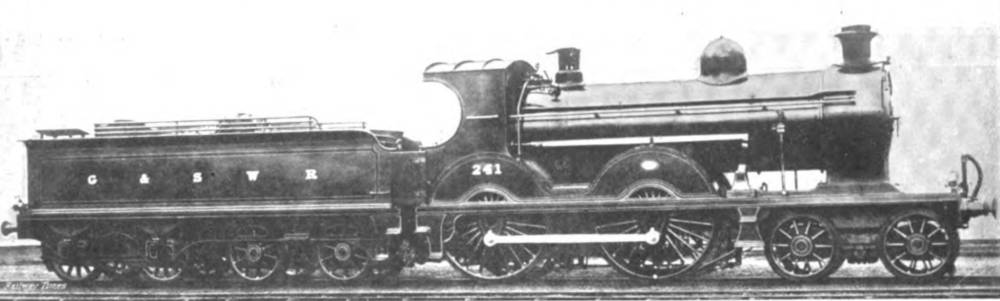 New Four-Coupled Locomotive for the Glasgow and South Western  Railway